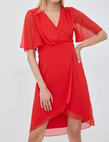 Rochie scurta Vila, rosu