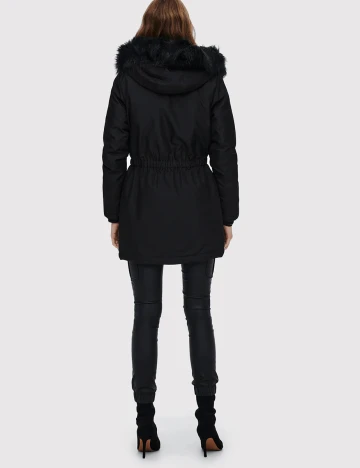 Geaca Only, negru Negru