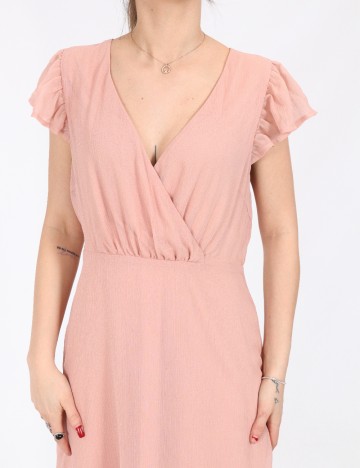 Rochie Vila, roz pudra