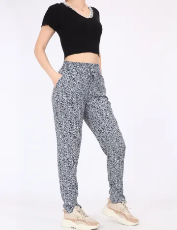 Pantaloni Hailys, bleumarin