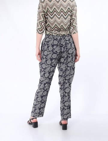 Pantaloni Hailys, bleumarin