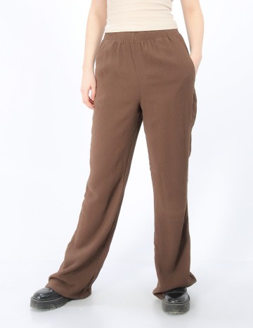 Pantaloni Reserved, maro, S