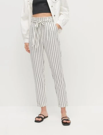 Pantaloni Reserved, alb