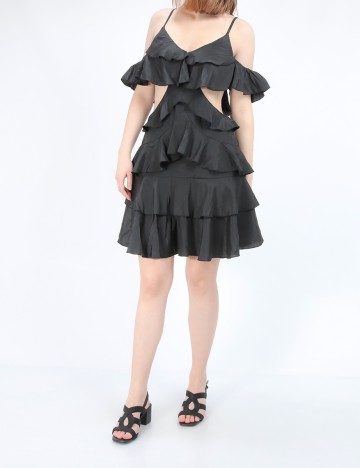 Rochie scurta NA-KD, negru, 38