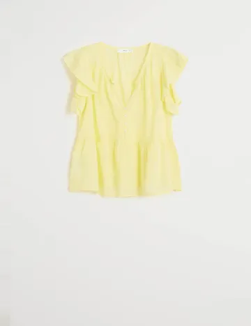 Bluza Mango, galben