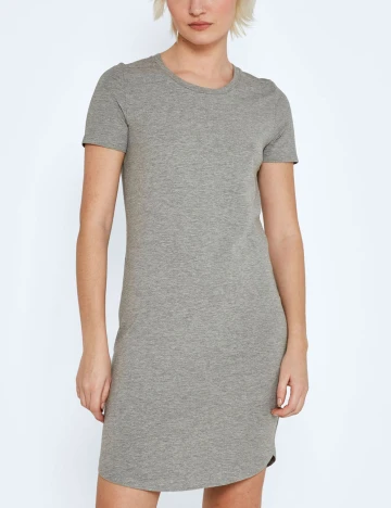 Rochie scurta Noisy May, gri
