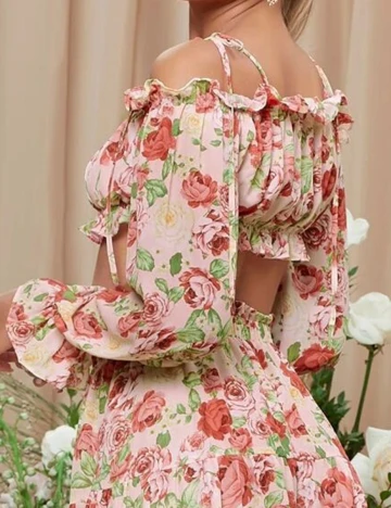 Top SHEIN, floral