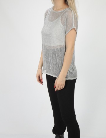 Tricou s.Oliver, argintiu
