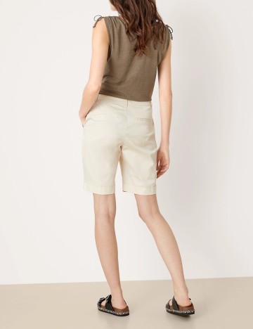 Pantaloni scurti s.Oliver, ecru, W46