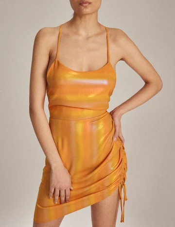 Rochie scurta Reserved, galben