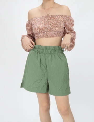 Pantaloni scurti Vero Moda, verde
