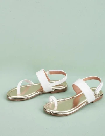 Sandale Shein Kids, alb Alb
