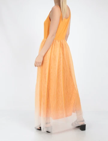 Rochie Lunga SHEIN, portocaliu