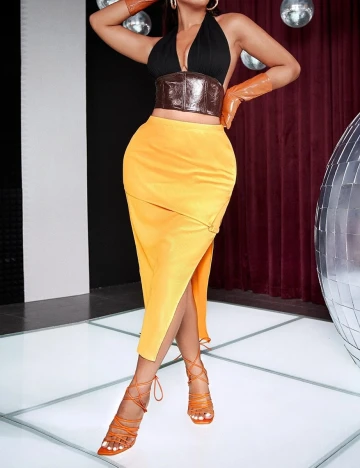 Top SHEIN Curve, maro