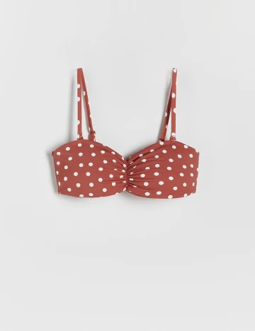 Sutien de baie Reserved, roz pudra inchis