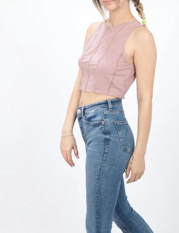 Top SHEIN, roz pudra