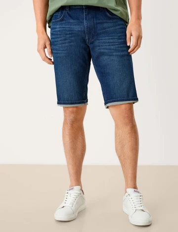 Pantaloni scurti s.Oliver, albastru Albastru