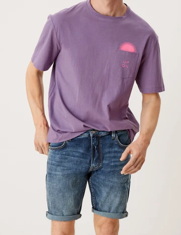 Pantaloni scurti s.Oliver, albastru