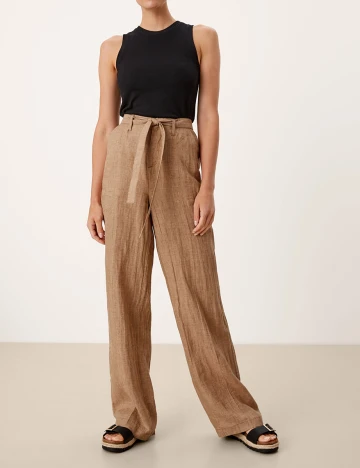 Pantaloni s.Oliver, maro Maro