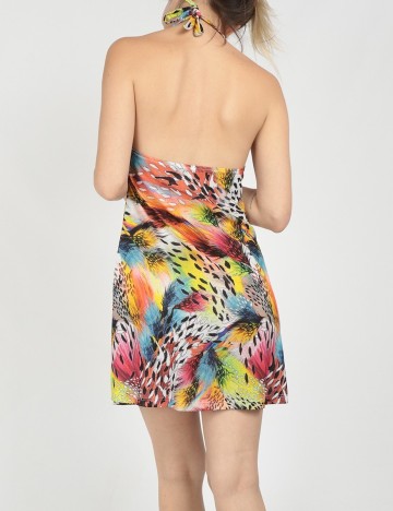 Rochie scurta EVA, mix culori