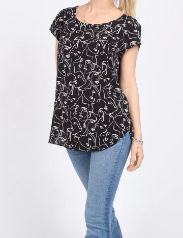 Bluza Only, negru Negru