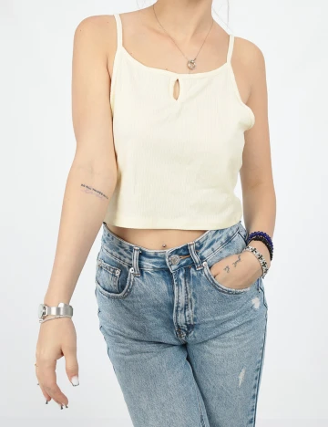 Top CROPP, galben