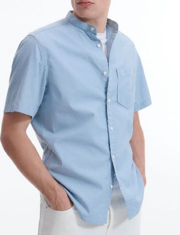 Camasa Reserved, bleumarin