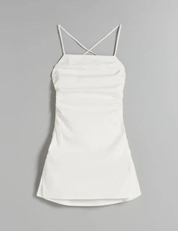 Rochie Scurta Bershka, alb