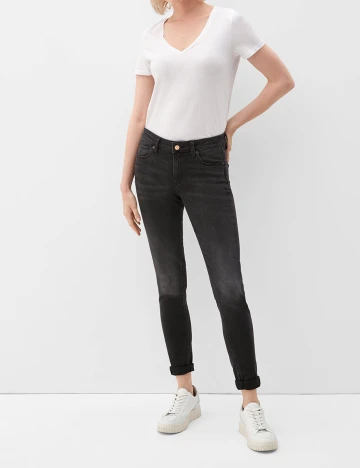 Blugi Q/S, negru Negru