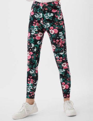 Pantaloni Stradivarius, floral