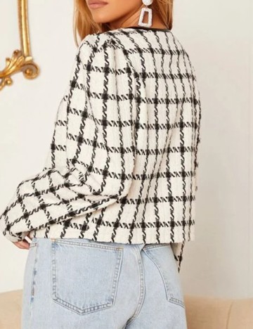 Blazer SHEIN, alb