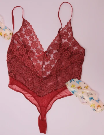 Body SHEIN CURVE, rosu