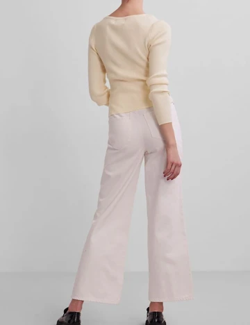 Bluza Pieces, crem