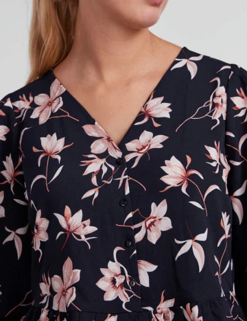 Bluza Pieces, bleumarin
