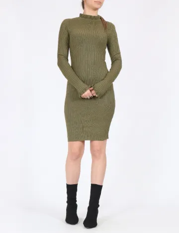 Rochie scurta Pieces, verde