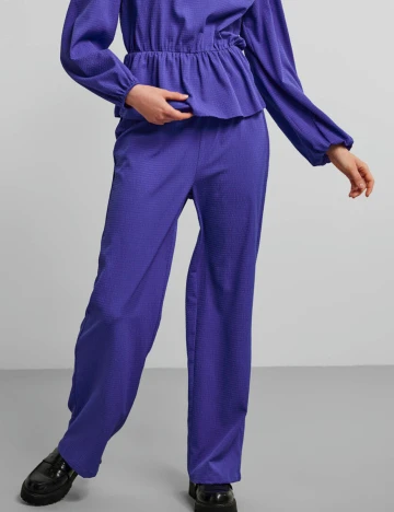 Pantaloni Pieces, mov