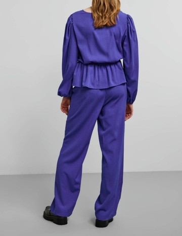 Pantaloni Pieces, mov