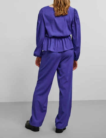 Pantaloni Pieces, mov