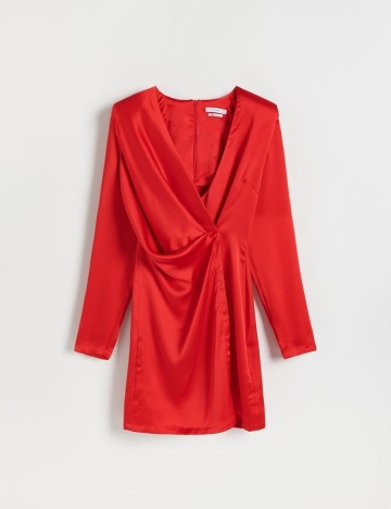 Rochie scurta Reserved, rosu