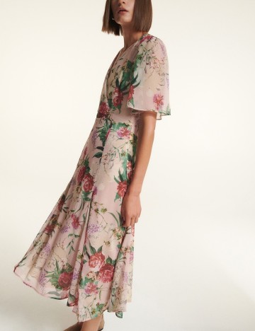 Rochie medie Reserved, floral