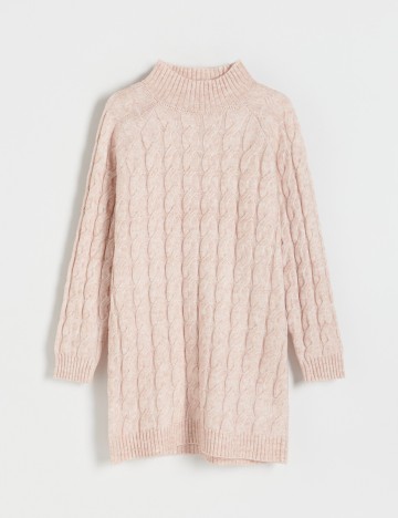 Rochie scurta Reserved, nude