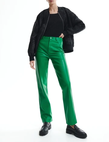Pantaloni Reserved, verde Verde