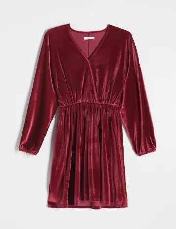 Rochie scurta Reserved, pruna
