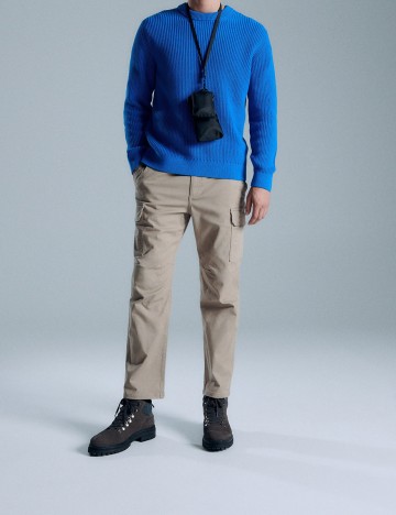 Pantaloni Reserved, bej