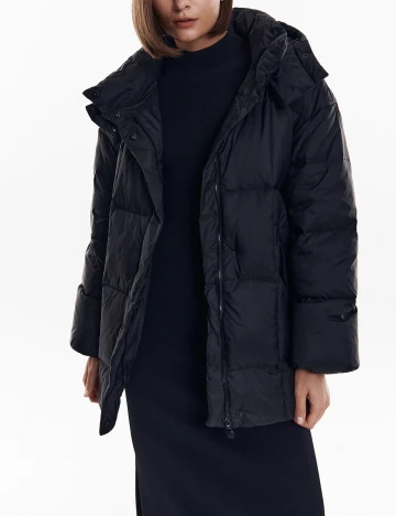 Geaca Reserved, negru Negru
