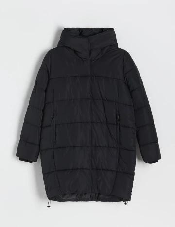 Geaca Reserved, negru Negru