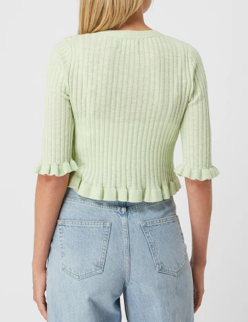 Cardigan Pieces, verde
