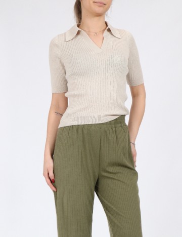 Pantaloni Pieces, verde