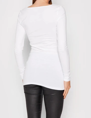 Bluza Vero Moda, alb Alb