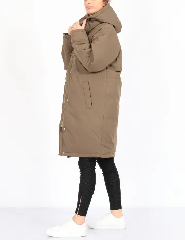 Geaca Oversize Jack&Jones, kaki Verde